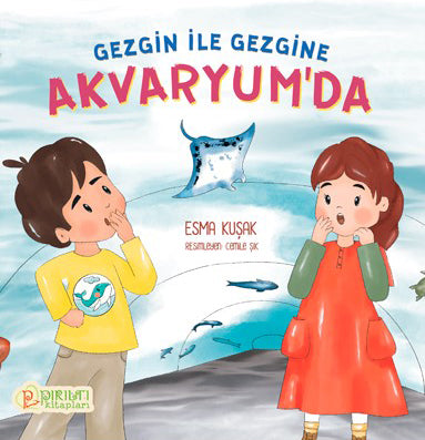 Gezgine ile Gezgine Akvaryum'da - Esma Kuşak kitap kapağı