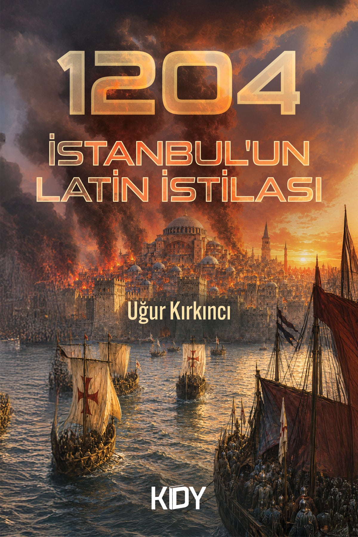 1204 İstanbul'un Latin İstilası - Uğur Kırkıncı kitap kapağı