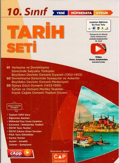10. Sınıf Tarih Anadolu Seti - Komisyon kitap kapağı