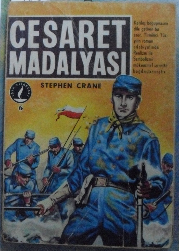 Cesaret Madalyası(12-G-35 ) - Stephen Crane kitap kapağı