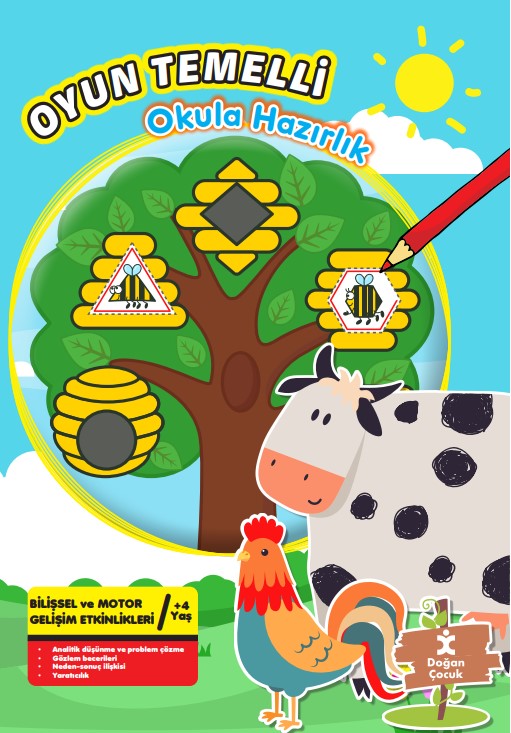 Oyun Temelli Okula Hazırlık / Doğa - Kolektif kitap kapağı