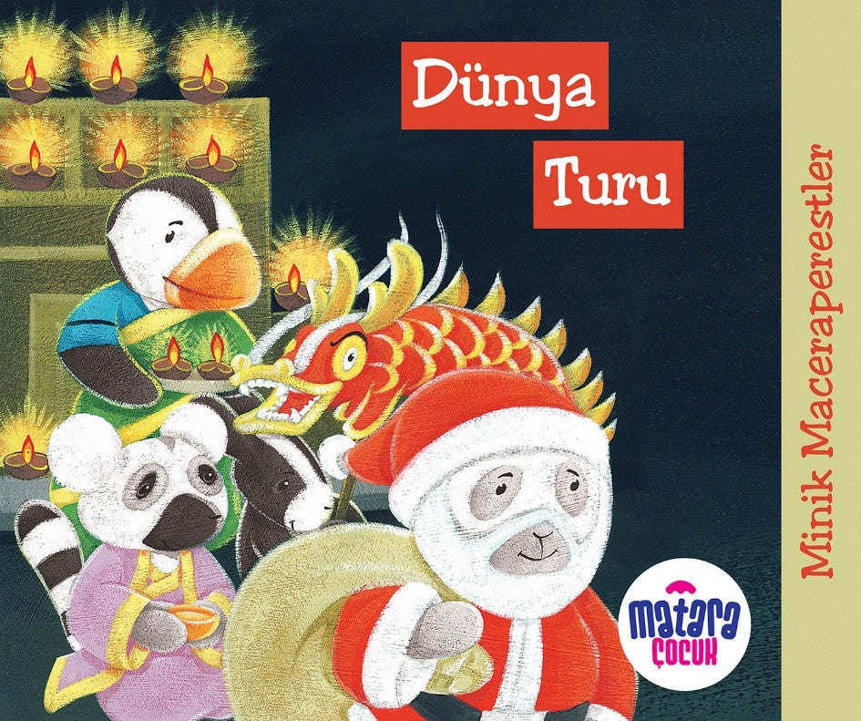 Minik Maceraperestler – Dünya Turu - Kolektif kitap kapağı