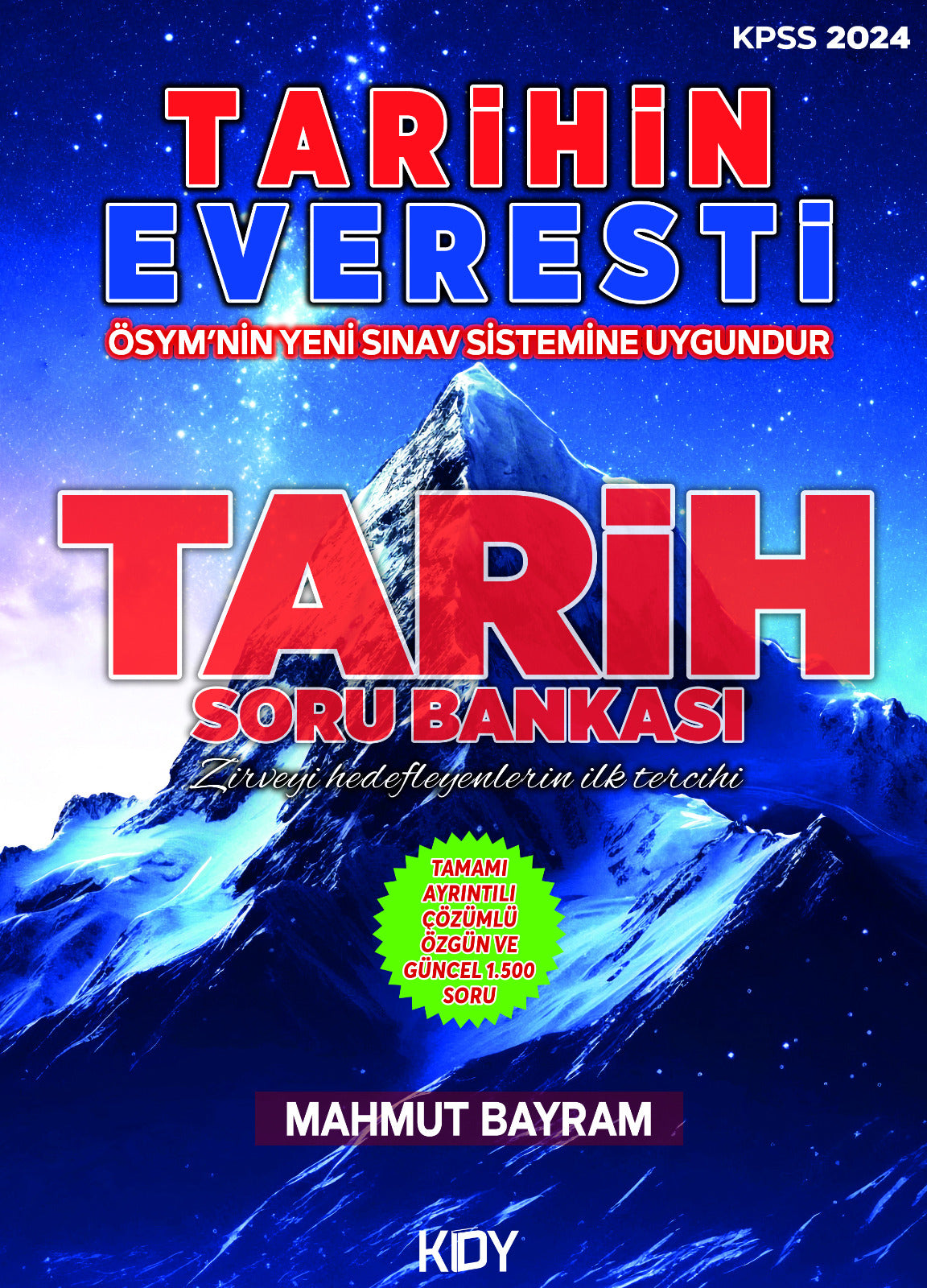 Tarih'in Everesti - Mahmut Bayram kitap kapağı