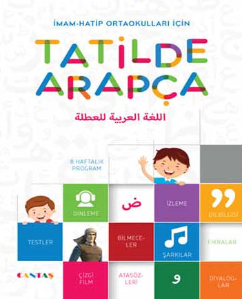 Tatilde Arapça - Kolektif kitap kapağı