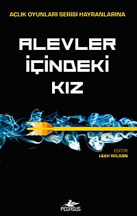 Alevler İçindeki Kız - Leah Wilson kitap kapağı