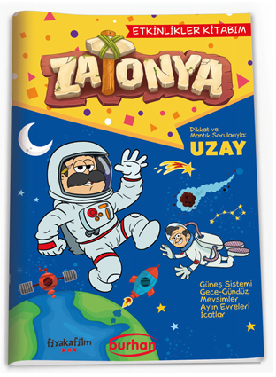 Zatonya Uzay Etkinlik Kitabı - Mustafa H. Öztürk kitap kapağı
