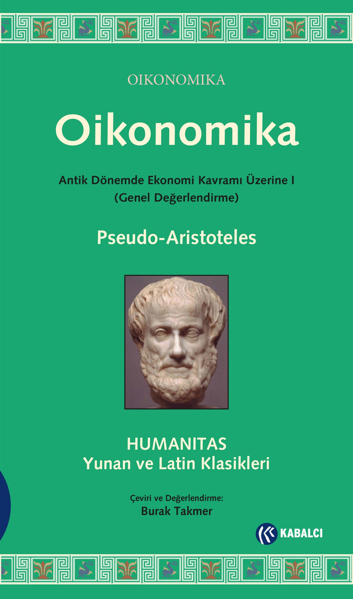 Oikonomika - Aristoteles (Aristo) kitap kapağı