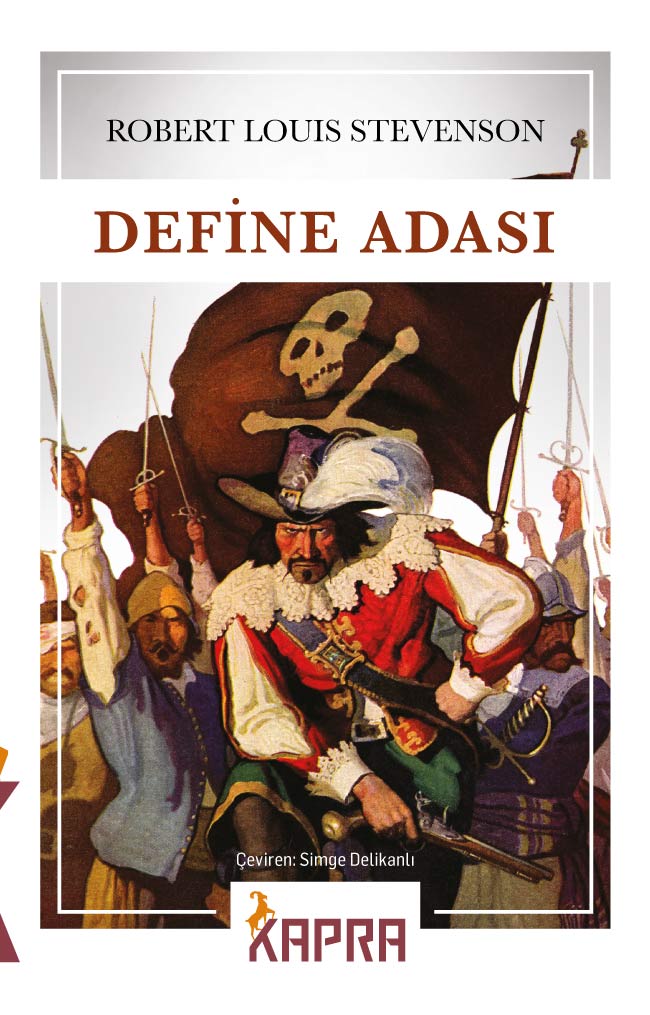 Define Adası (Tam Metin, Terimler Sözlüğü ile Birlikte) - Robert Louis Stevenson kitap kapağı
