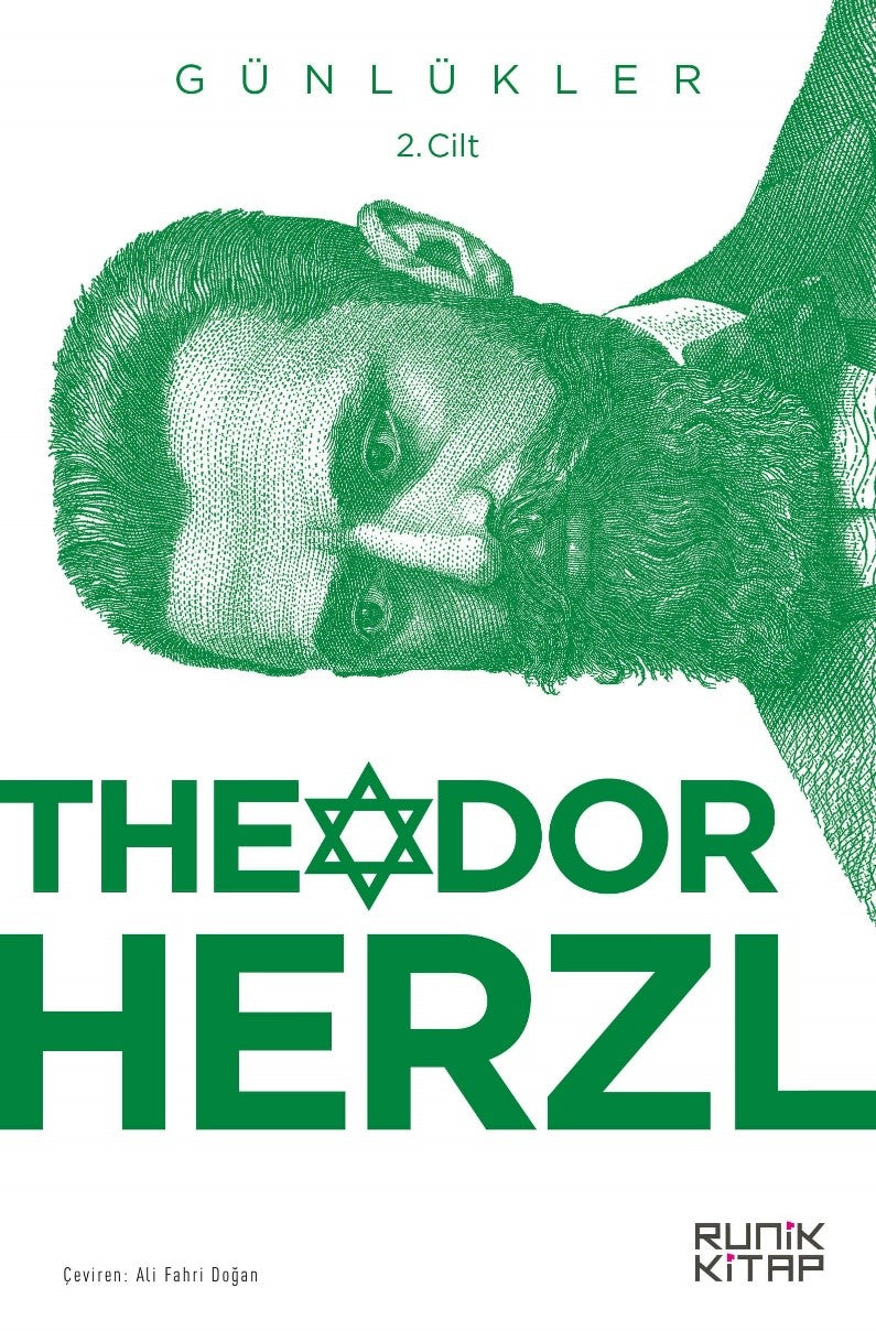 Theodor Herzl'in Günlükleri (2. Cilt) - Theodor Herzl kitap kapağı