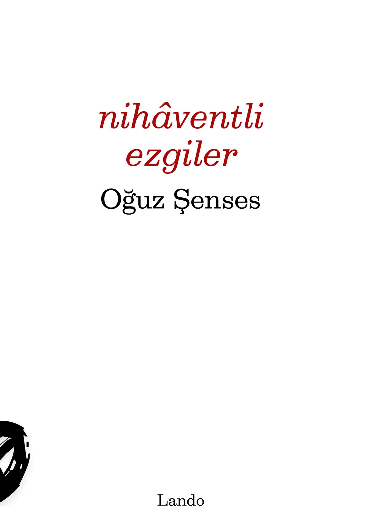 Nihaventli Ezgiler - Oğuz Şenses kitap kapağı