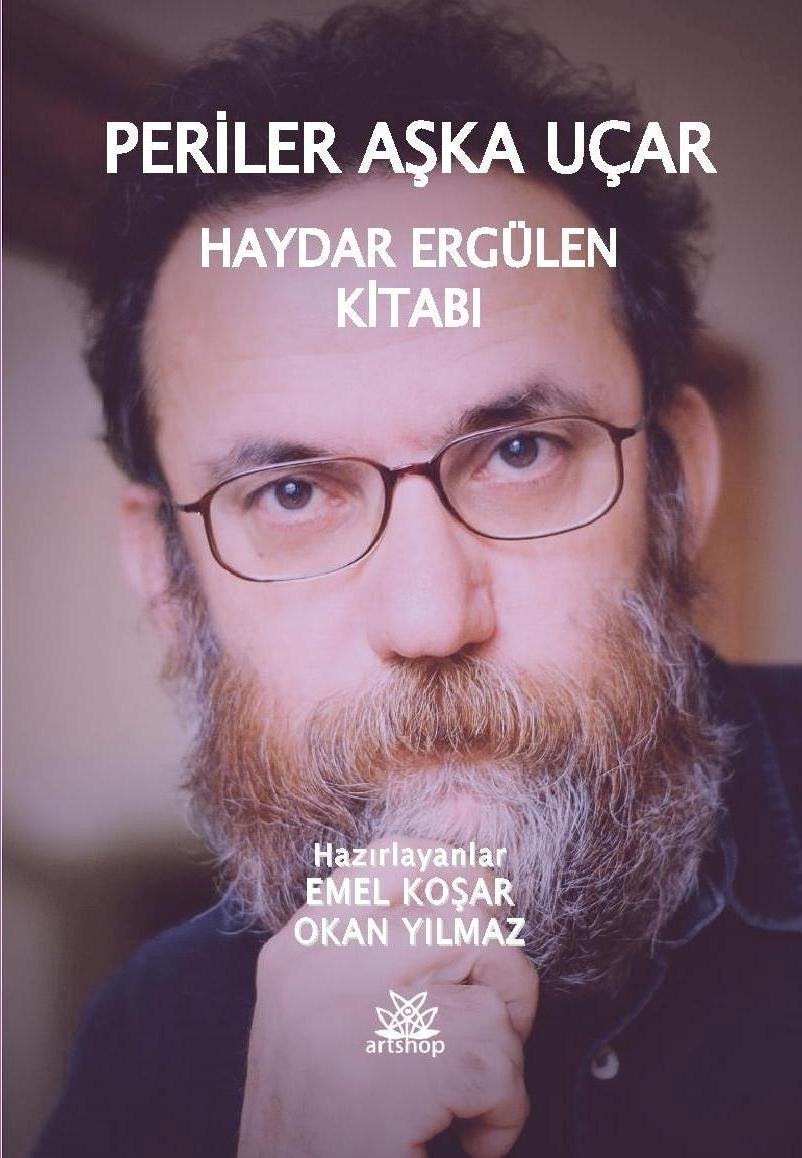 Periler Aşka Uçar Haydar Ergülen Kitabı - Emel Koşar kitap kapağı