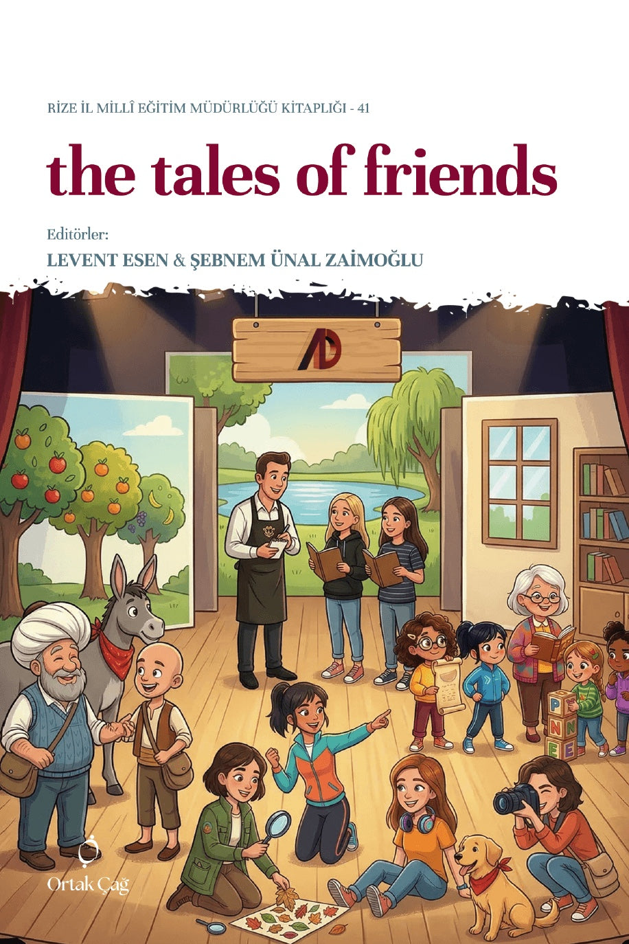The Tales of Friends - Şebnem Ünal Zaimoğlu kitap kapağı