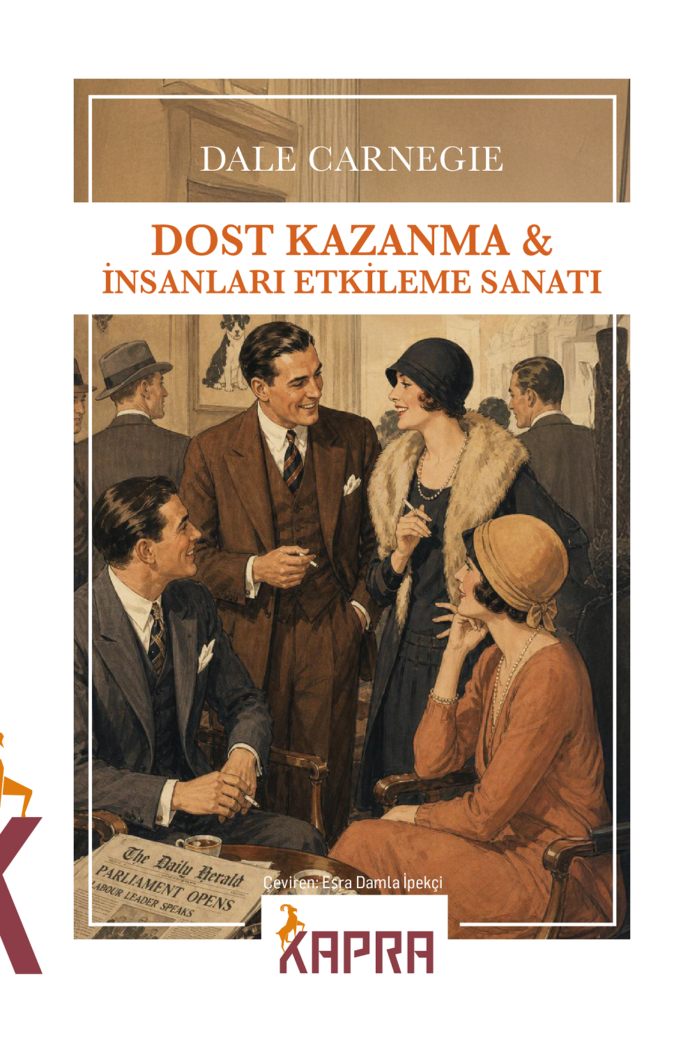 Dost Kazanma İnsanları Etkileme Sanatı - Dale Carnegie kitap kapağı