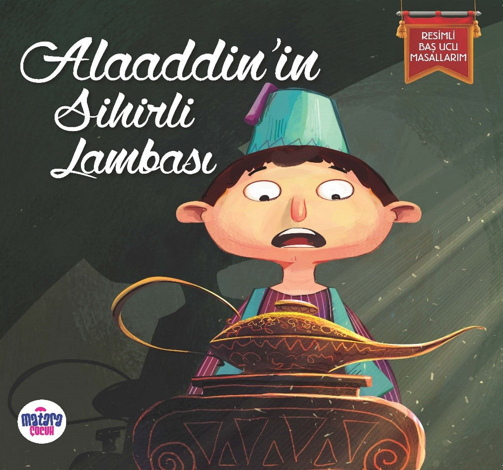 Alaaddin'in Sihirli Lambası / Resimli Baş Ucu Masallarım - Anonim kitap kapağı