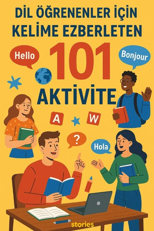 Dil Öğrenenler İçin Kelime Ezberleten 101 Aktivite - Orhan Karasu kitap kapağı