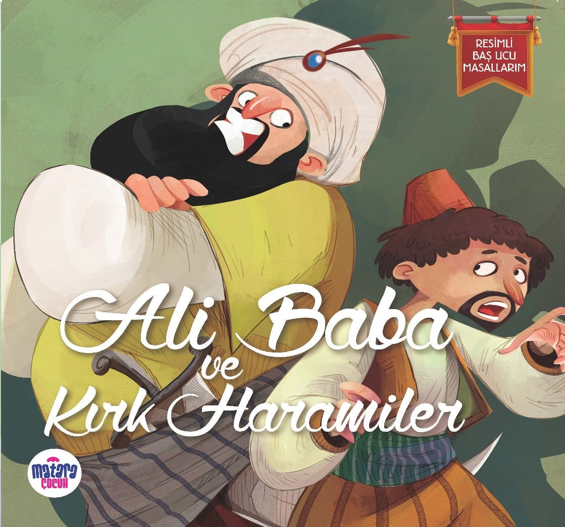Ali Baba ve Kırk Haramiler / Resimli Baş Ucu Masallarım - Anonim kitap kapağı