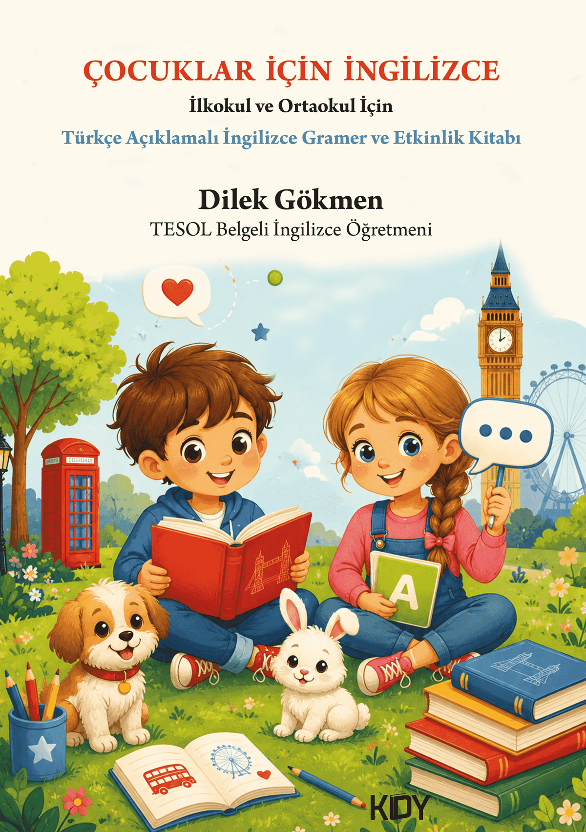Çocuklar İçin İngilizce - Dilek Gökmen kitap kapağı