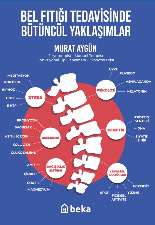 Bel Fıtığı Tedavisinde Bütüncül Yaklaşımlar - Murat Aygün kitap kapağı