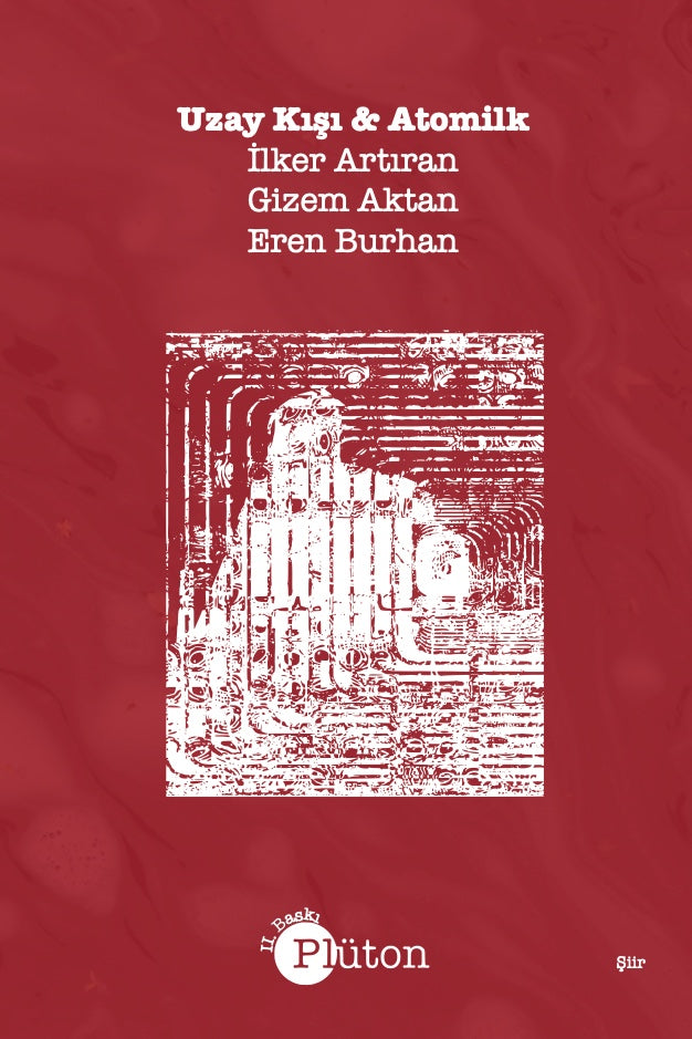 Uzay Kışı Atomilk - İlker Artıran kitap kapağı