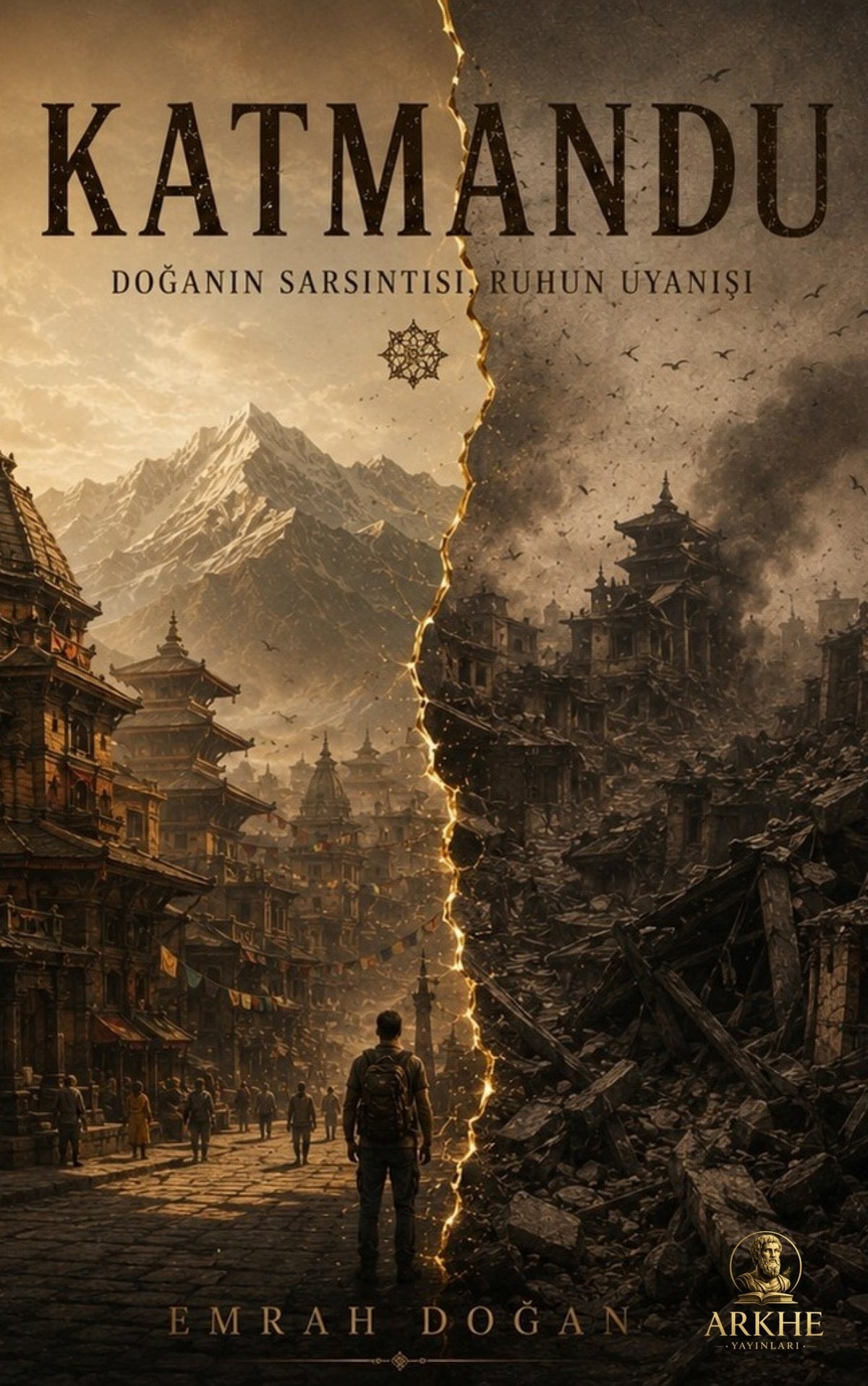 Katmandu Doğanın Sarsıntısı Ruhun Uyanışı - Emrah Doğan kitap kapağı