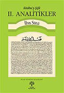 II. Analitikler - İbni Sina kitap kapağı