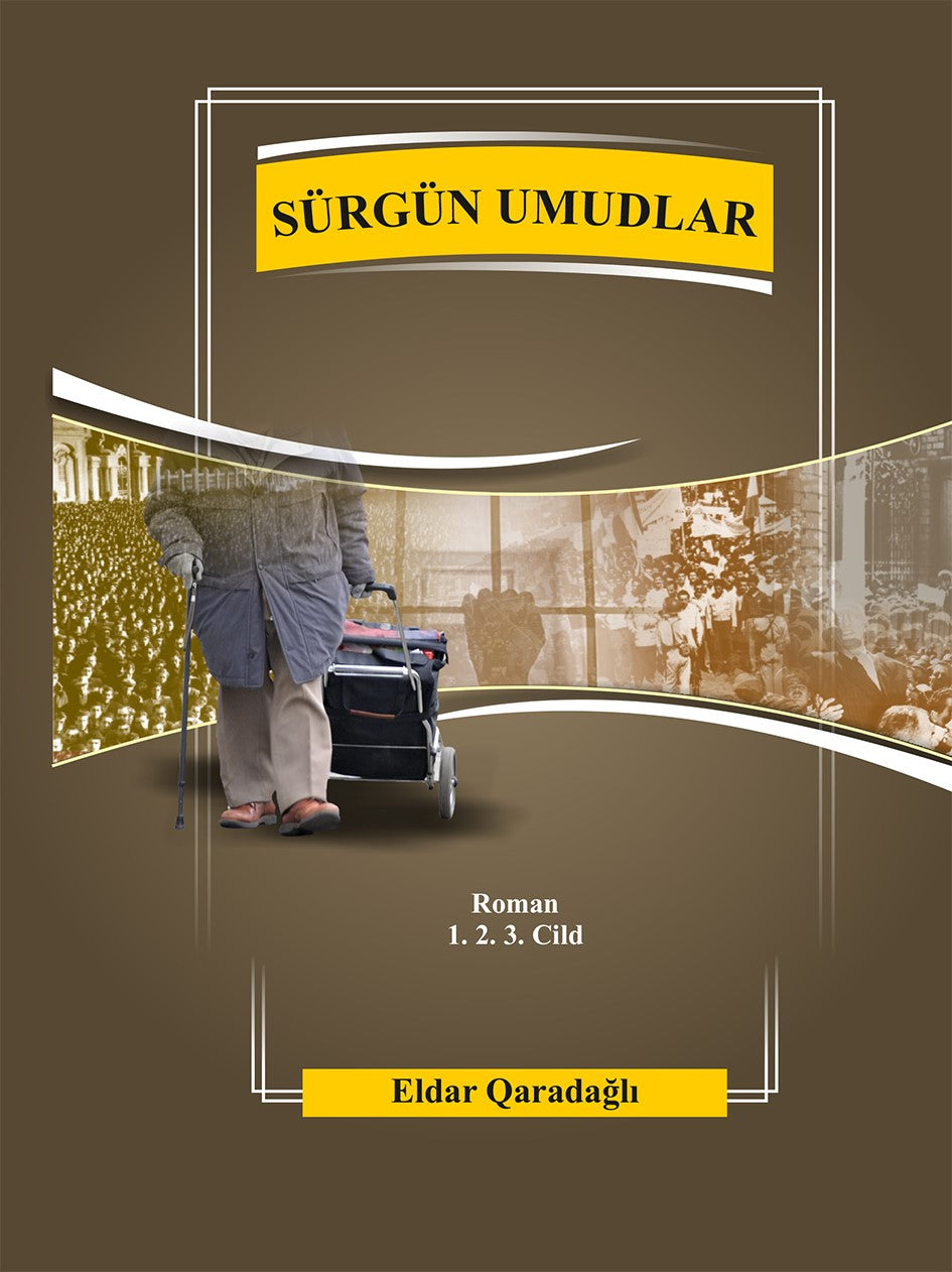Sürgün Umudlar - Eldar Qaradağlı kitap kapağı