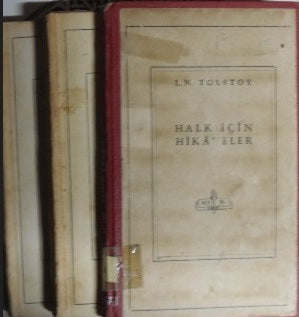 Halk İçin Hikayeler/ 11-Z-160 - Lev N. Tolstoy kitap kapağı