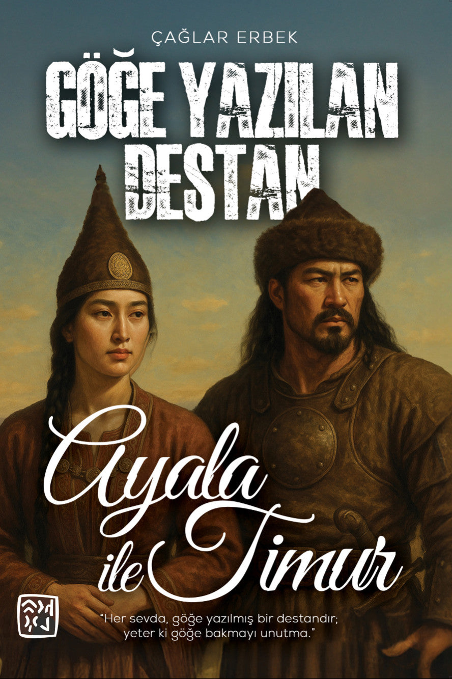 Göğe Yazılan Destan " Ayala ile Timur - Çağlar Erbek kitap kapağı
