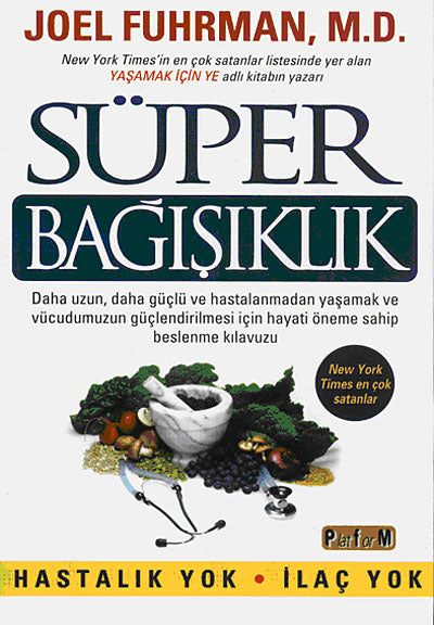 Süper Bağışıklık - Dr. Joel Fuhrman kitap kapağı