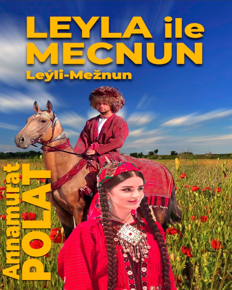 Leyla ile Mecnun - Annamurat Polat kitap kapağı