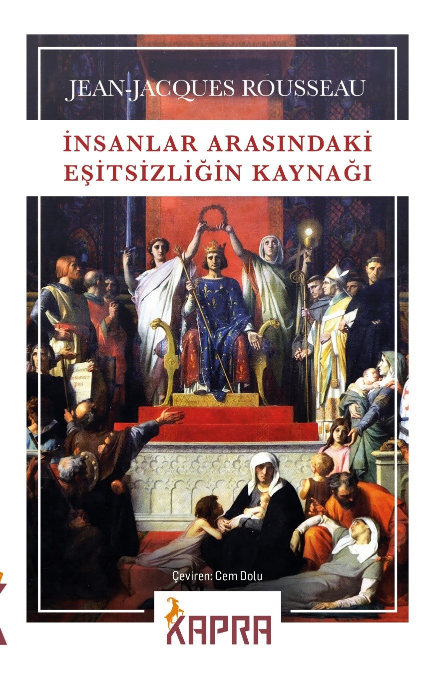 İnsanlar Arasındaki Eşitsizliğin Kaynağı - Jean Jacques Rousseau kitap kapağı