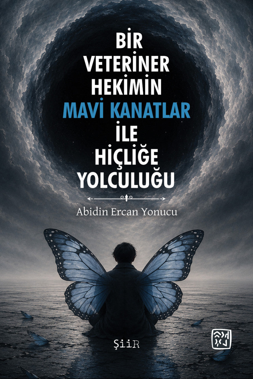 Bir Veteriner Hekimin Mavi Kanatlar ile Hiçliğe Yolculuğu - Abidin Ercan Yonucu kitap kapağı