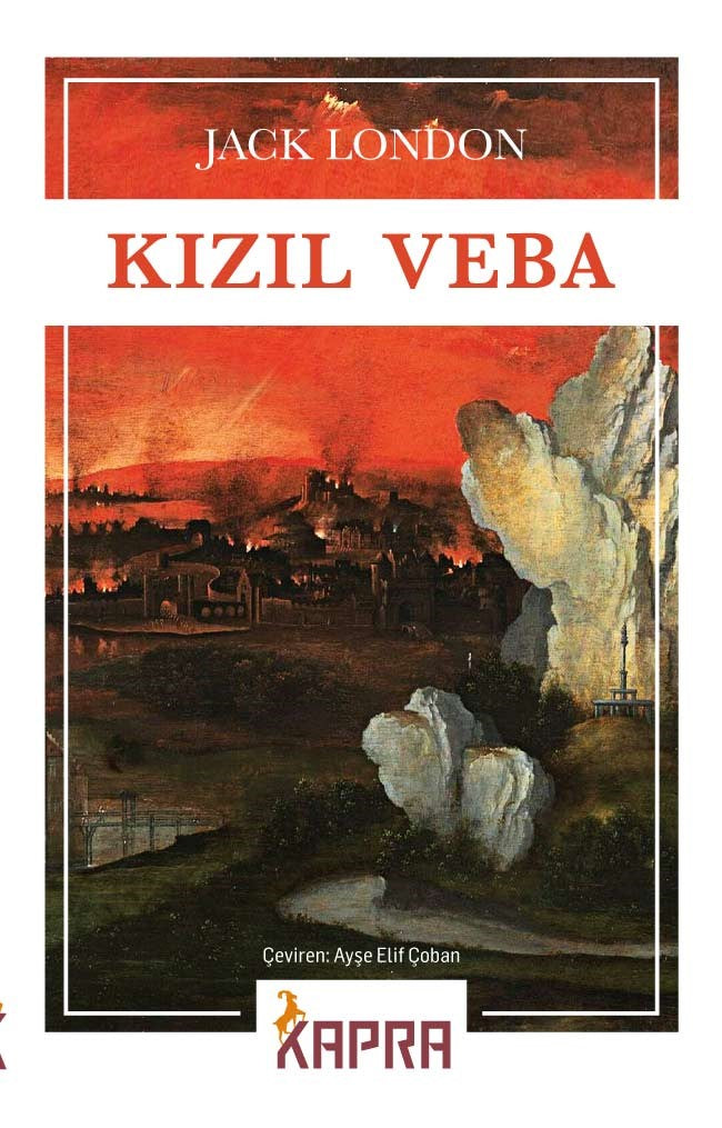 Kızıl Veba - Jack London kitap kapağı