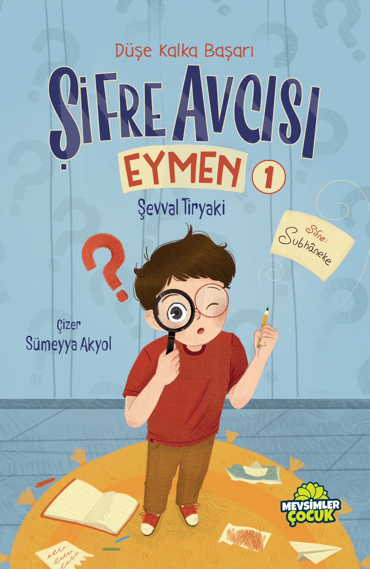 Şifre Avcısı Eymen 1 / Düşe Kalka Başarı - Şevval Tiryaki kitap kapağı