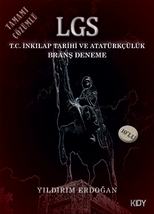 LGS T.C. İnkılap Tarihi ve Atatürkçülük Branş Deneme - Yıldırım Erdoğan kitap kapağı