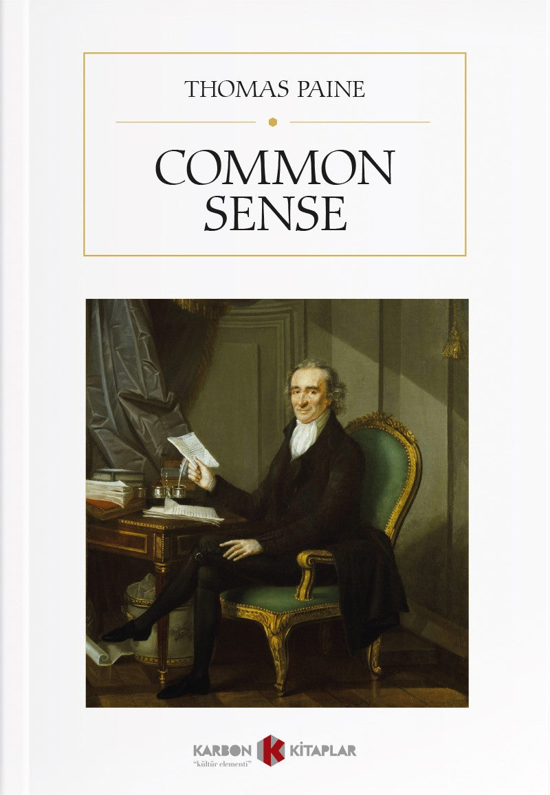 Common Sense - Thomas Paine kitap kapağı