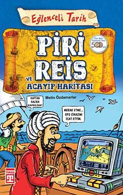 Piri Reis ve Acayip Haritası - Metin Özdamarlar kitap kapağı