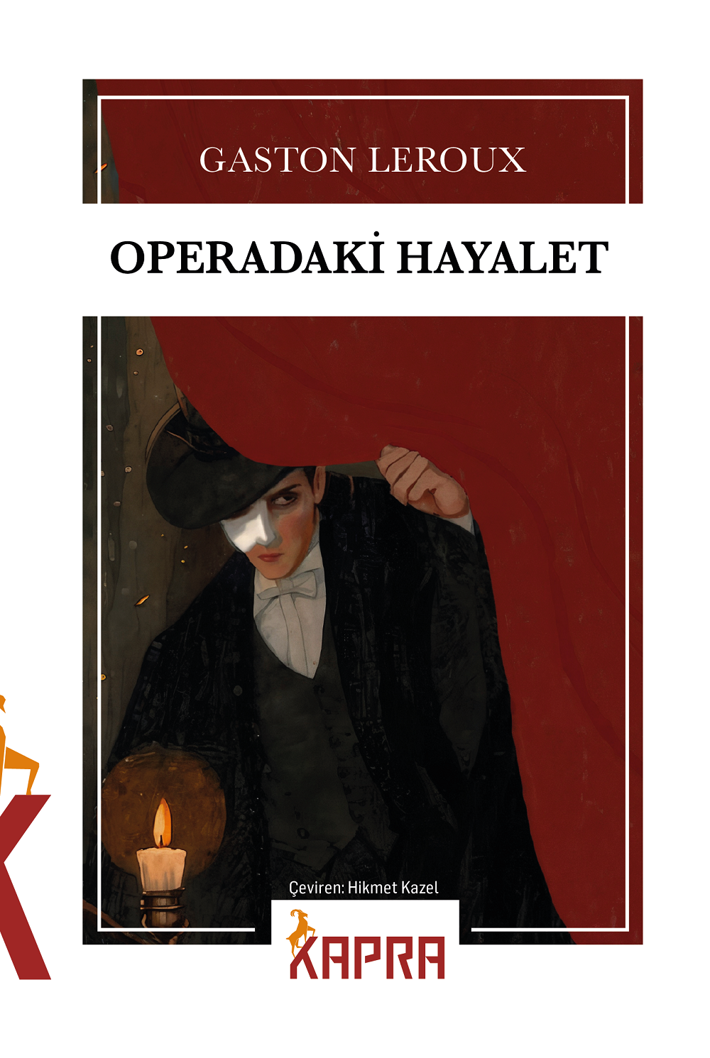 Operadaki Hayalet - Gaston Leroux kitap kapağı