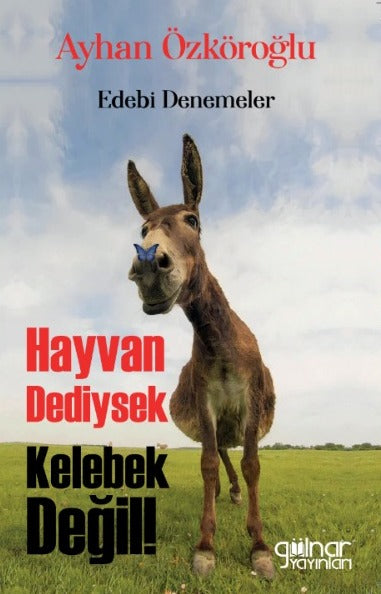 Hayvan Dediysek Kelebek Değil! - Ayhan Özköroğlu kitap kapağı