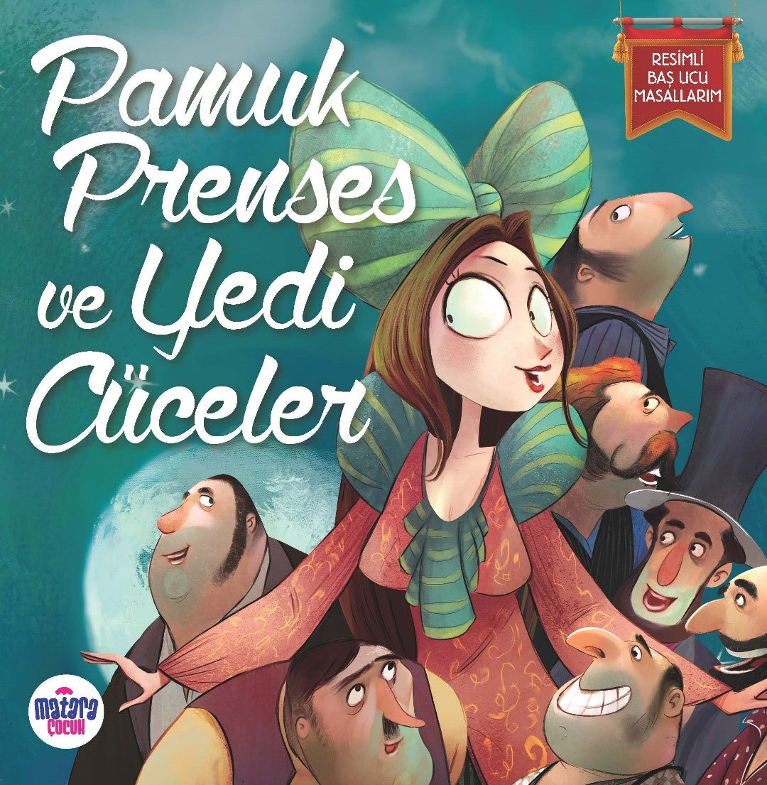 Pamuk Prenses ve Yedi Cüceler / Resimli Baş Ucu Masallarım - Grimm Kardeşler kitap kapağı