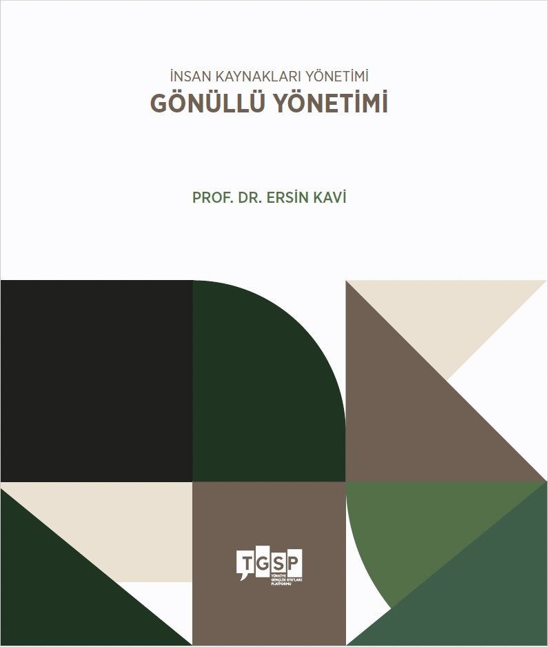 Gönüllü Yönetimi - Dr. Ersin Kavi kitap kapağı