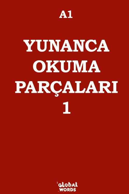 Yunanca Okuma Parçaları 1 - Kolektif kitap kapağı