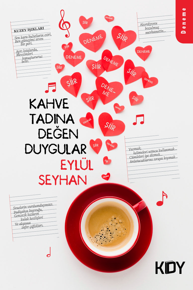 Kahve Tadına Değen Duygular - Eylül Seyhan kitap kapağı
