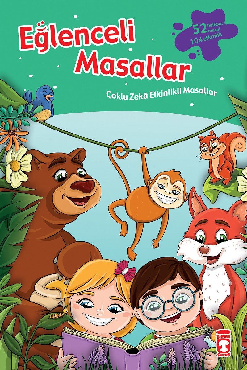 Eğlenceli Masallar - Nurşen Şirin kitap kapağı