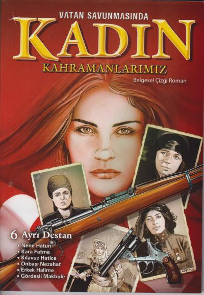 Vatan Savunmasında Kadın Kahramanlarımız - Suat Turgut kitap kapağı