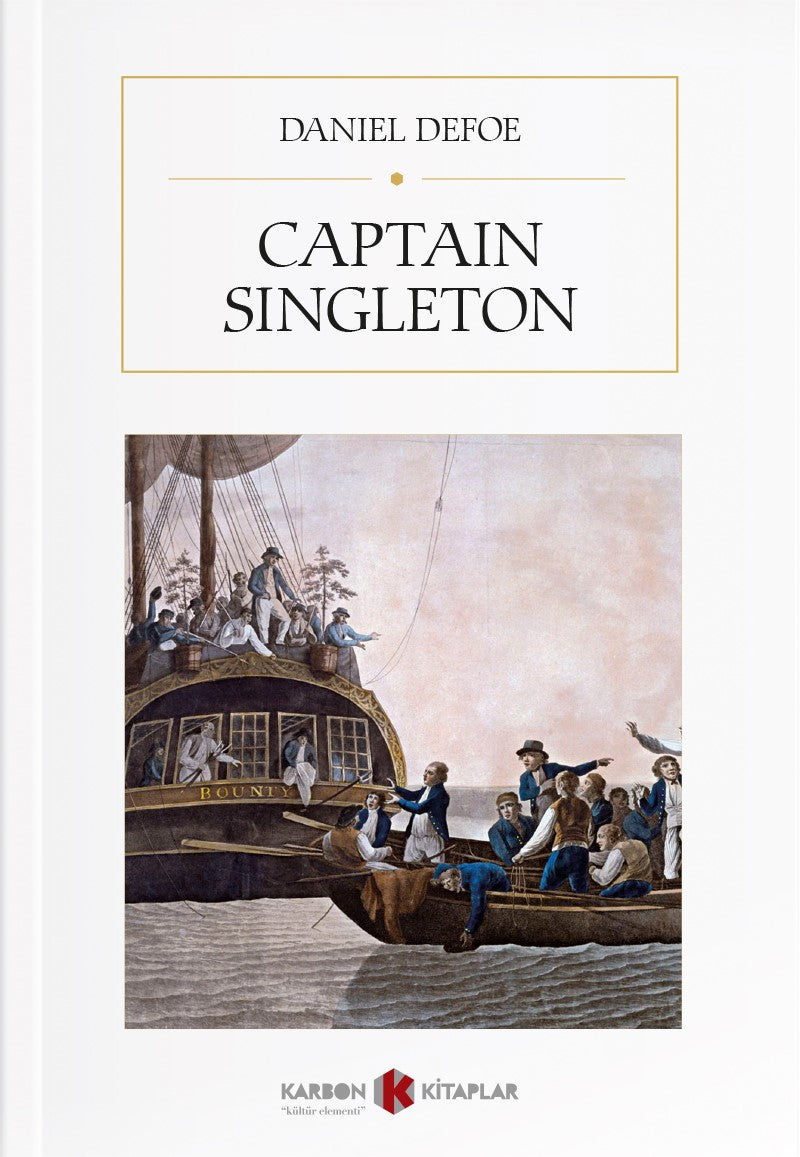 Captain Singleton - Daniel Defoe kitap kapağı