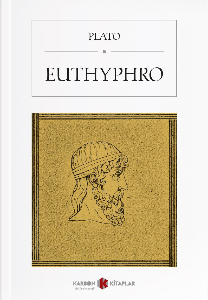 Euthyphro - Plato kitap kapağı