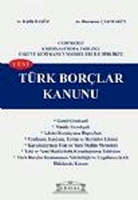 Yeni Türk Borçlar Kanunu Gerekçeli, Karşılaştırmalı, Tablolu (Büyük Boy) - Av. Lütfü Başöz kitap kapağı