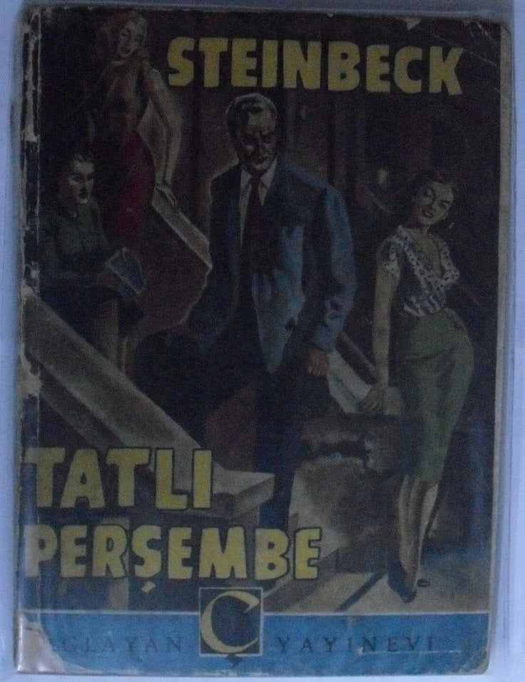 Tatlı Perşembe (12-G-30 ) - John Steinbeck kitap kapağı