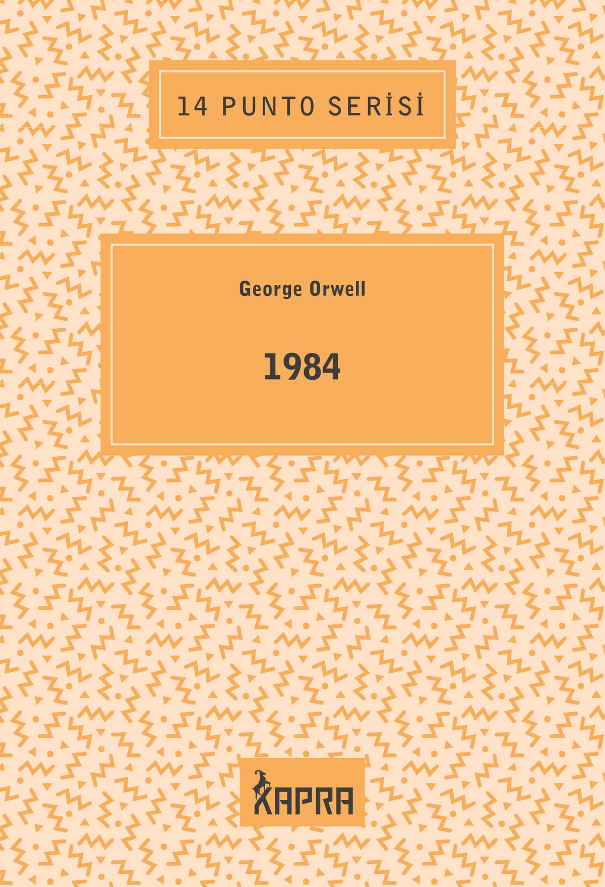 1984 /14 Punto Serisi - George Orwell kitap kapağı